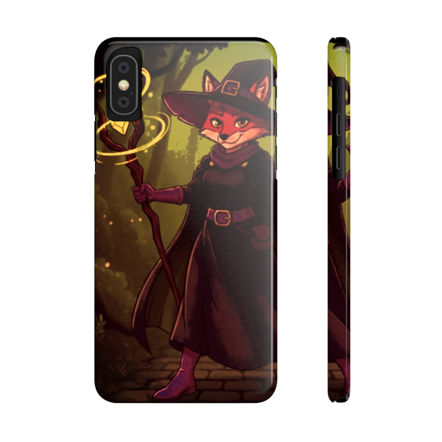 Halloween Agent Quacks Series Slim Phone Cases - Witch Vixx Design