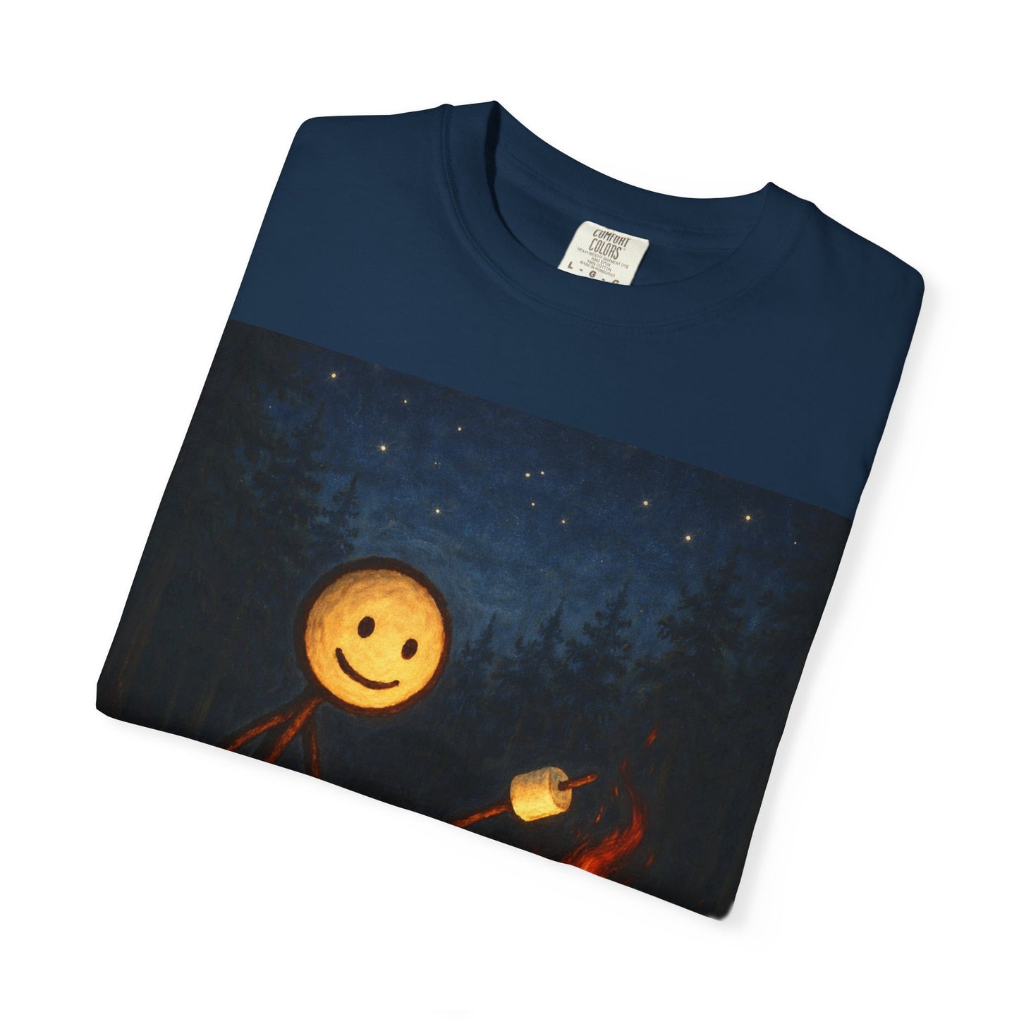 I Remember Building My First Campfire – Under the Stars T-Shirt