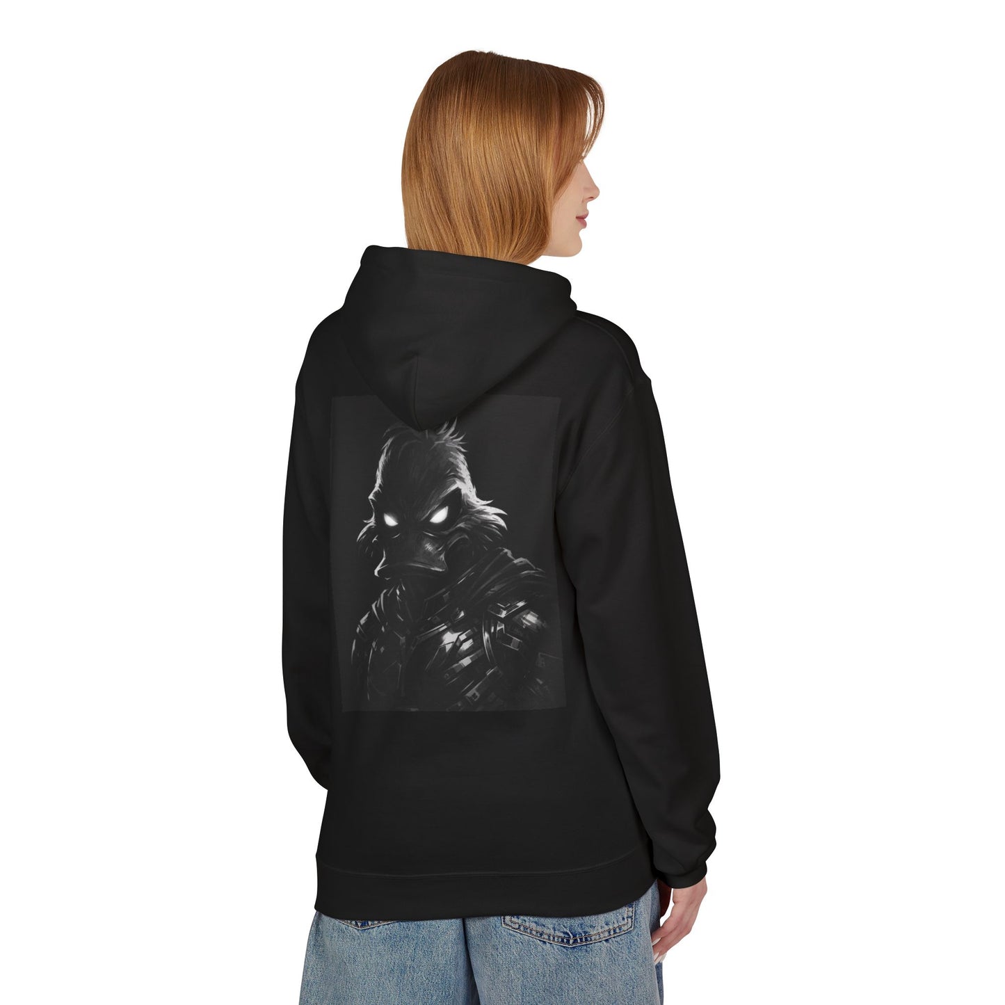 Agent Quacks Shadow Hoodie – Dark Cinematic Streetwear Pullover