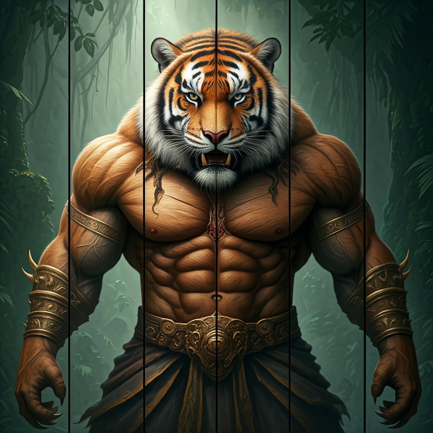 Tiger Warrior Art