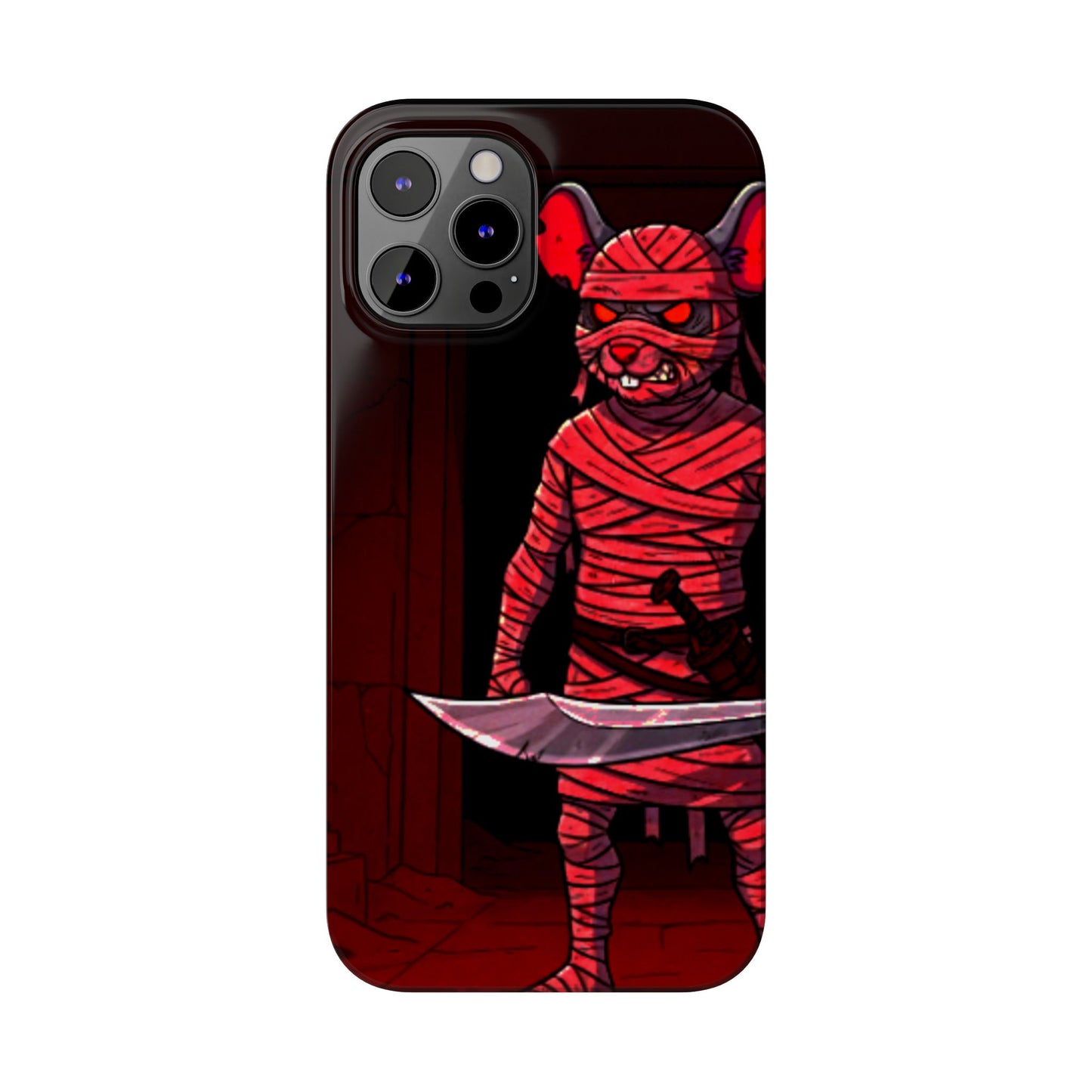 Halloween Agent Quacks Series Slim Phone Cases - Mummy Dr Murn Design