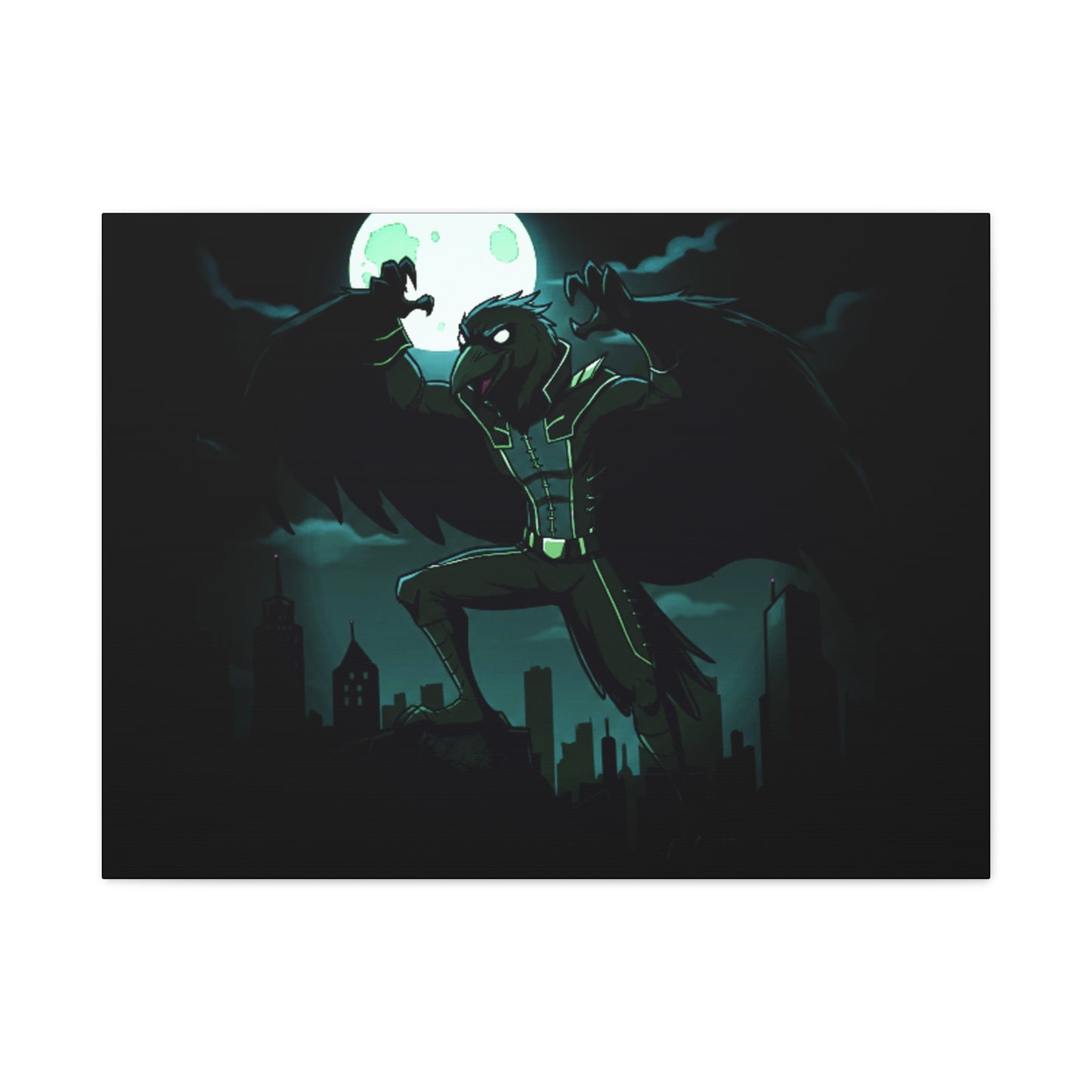 Agent Quacks Series Matte Canvas, Stretched, 1.25" - Nightclaw Design