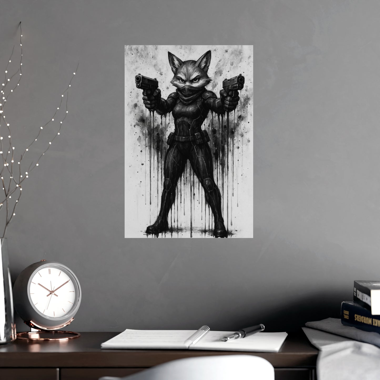 Agent Quacks – Vixx: Silent Strike | Premium Matte Art Print