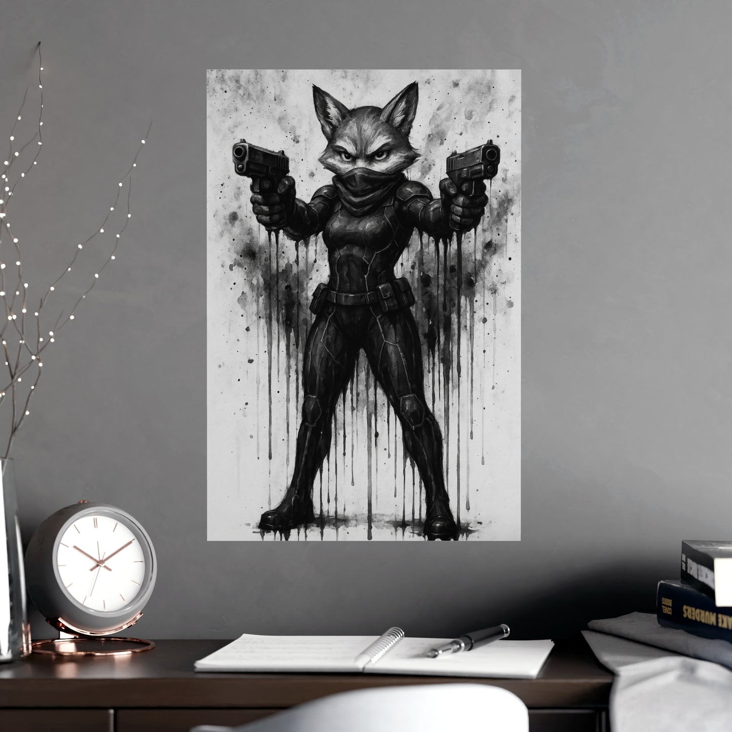 Agent Quacks – Vixx: Silent Strike | Premium Matte Art Print