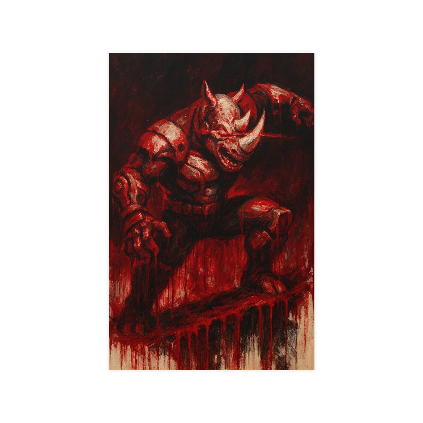 Agent Quacks – Riot Unleashed | Premium Matte Art Print