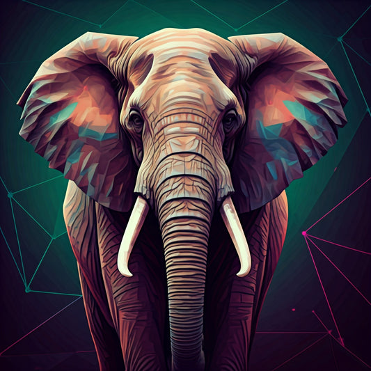 Elephant Art collection of 14