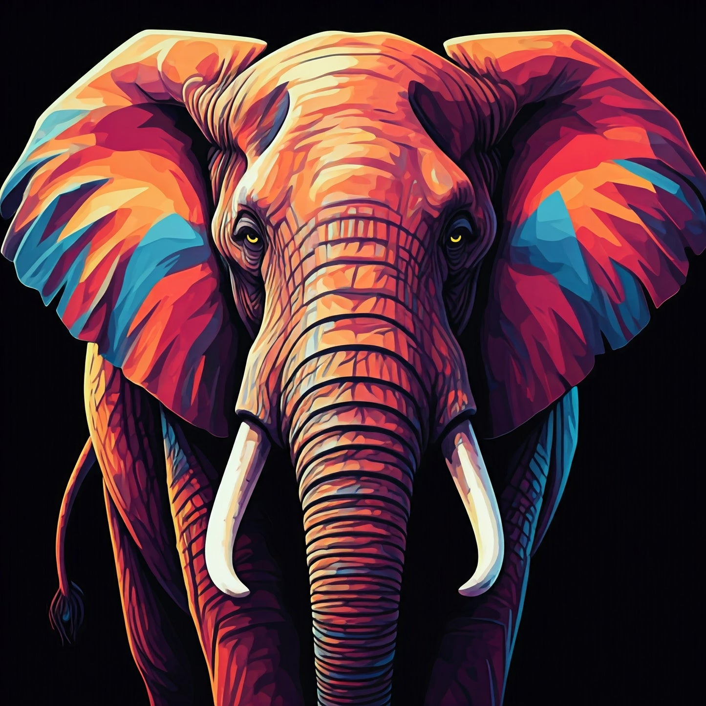 Elephant Art collection of 14