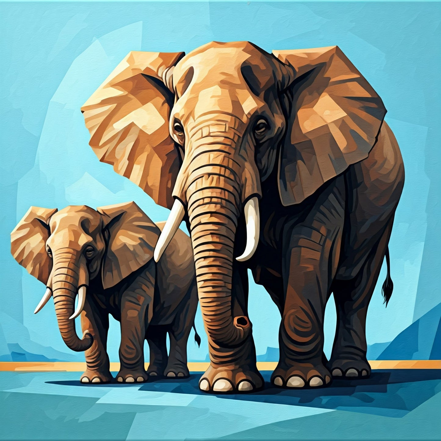 Elephant Art collection of 14