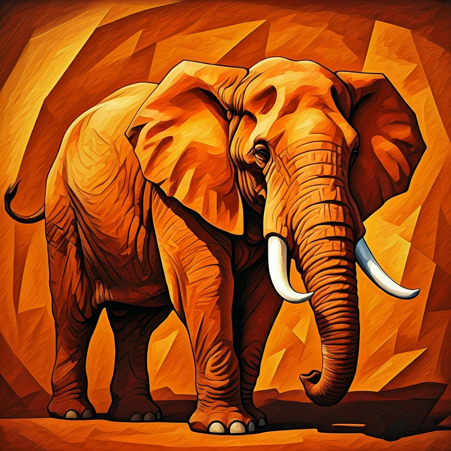 Elephant Art collection of 14