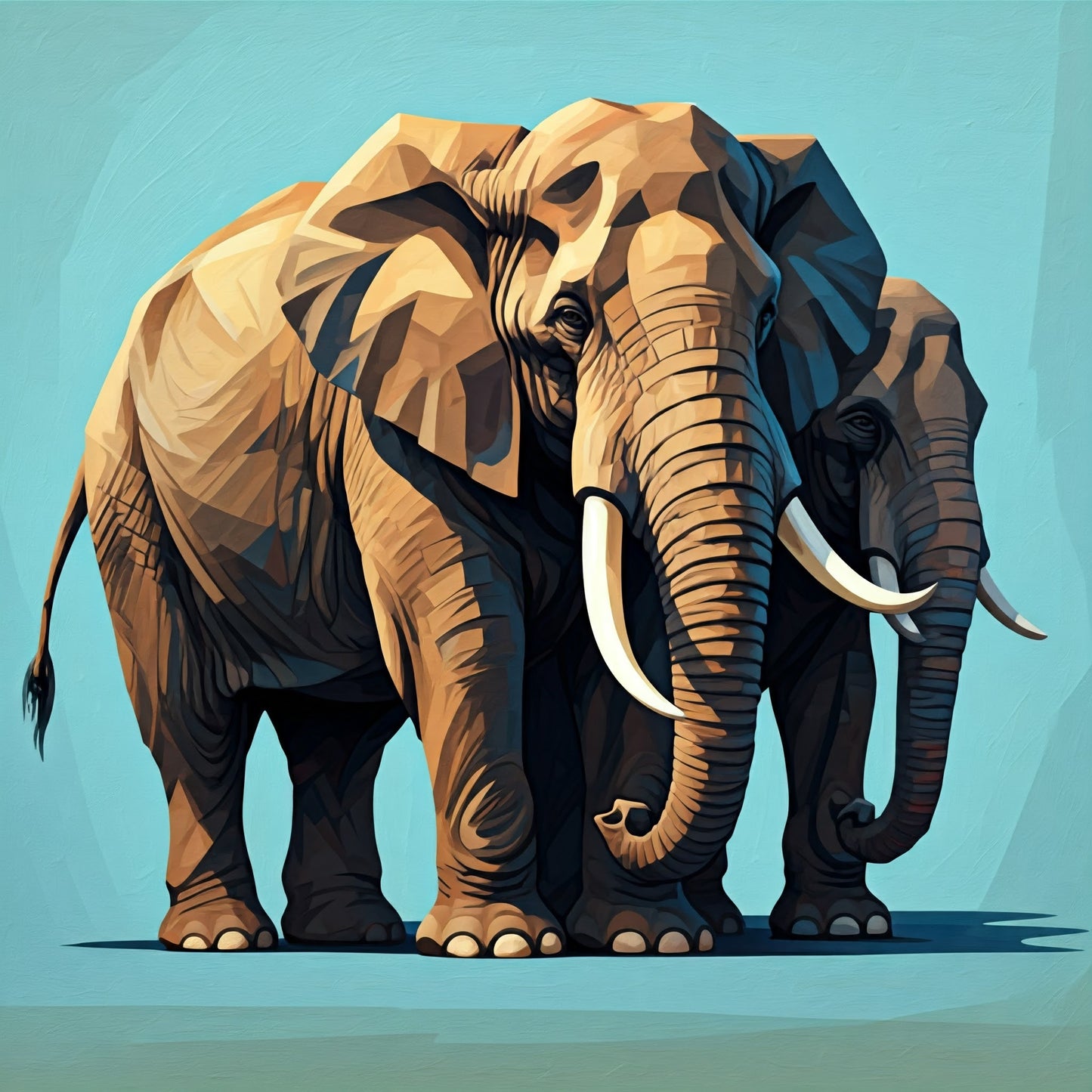 Elephant Art collection of 14