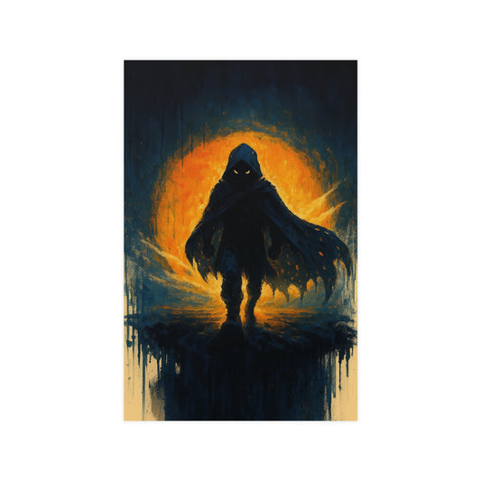 Agent Quacks: Cloaked in Emberlight | Matte Art Poster