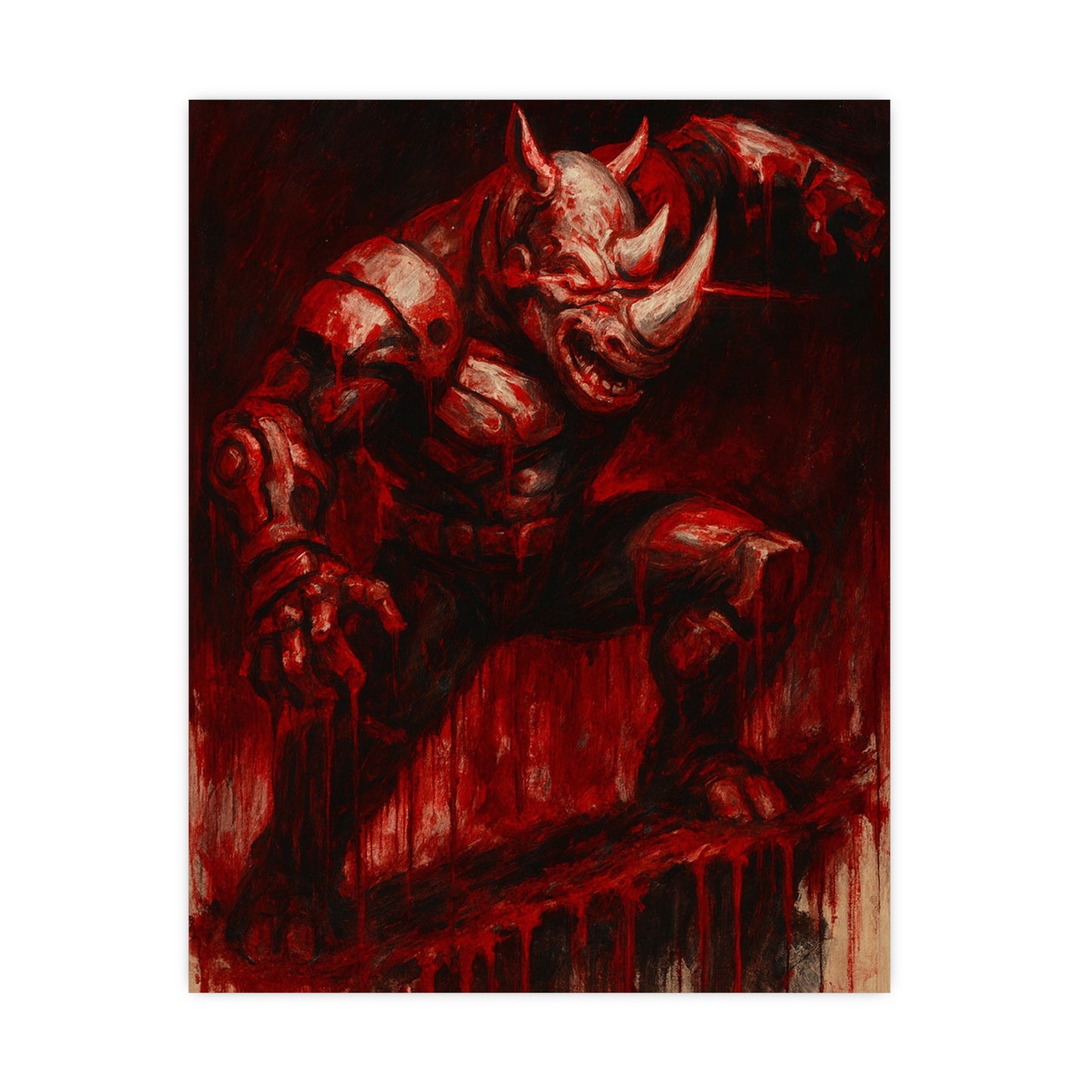 Agent Quacks – Riot Unleashed | Premium Matte Art Print