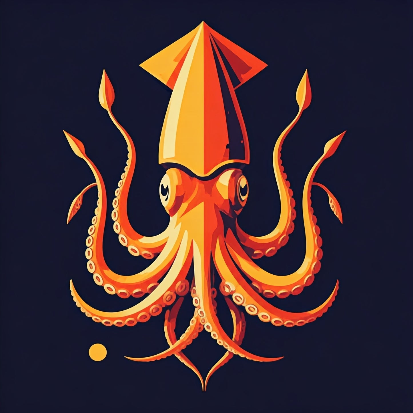 Squid Painting