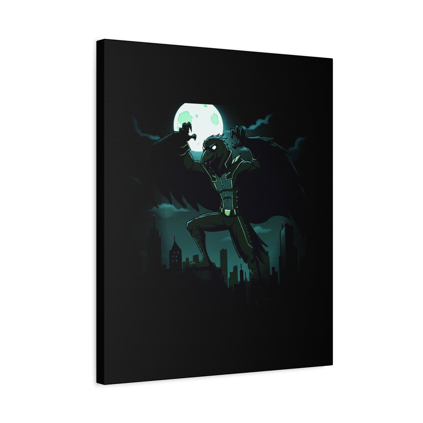 Agent Quacks Series Matte Canvas, Stretched, 1.25" - Nightclaw Design