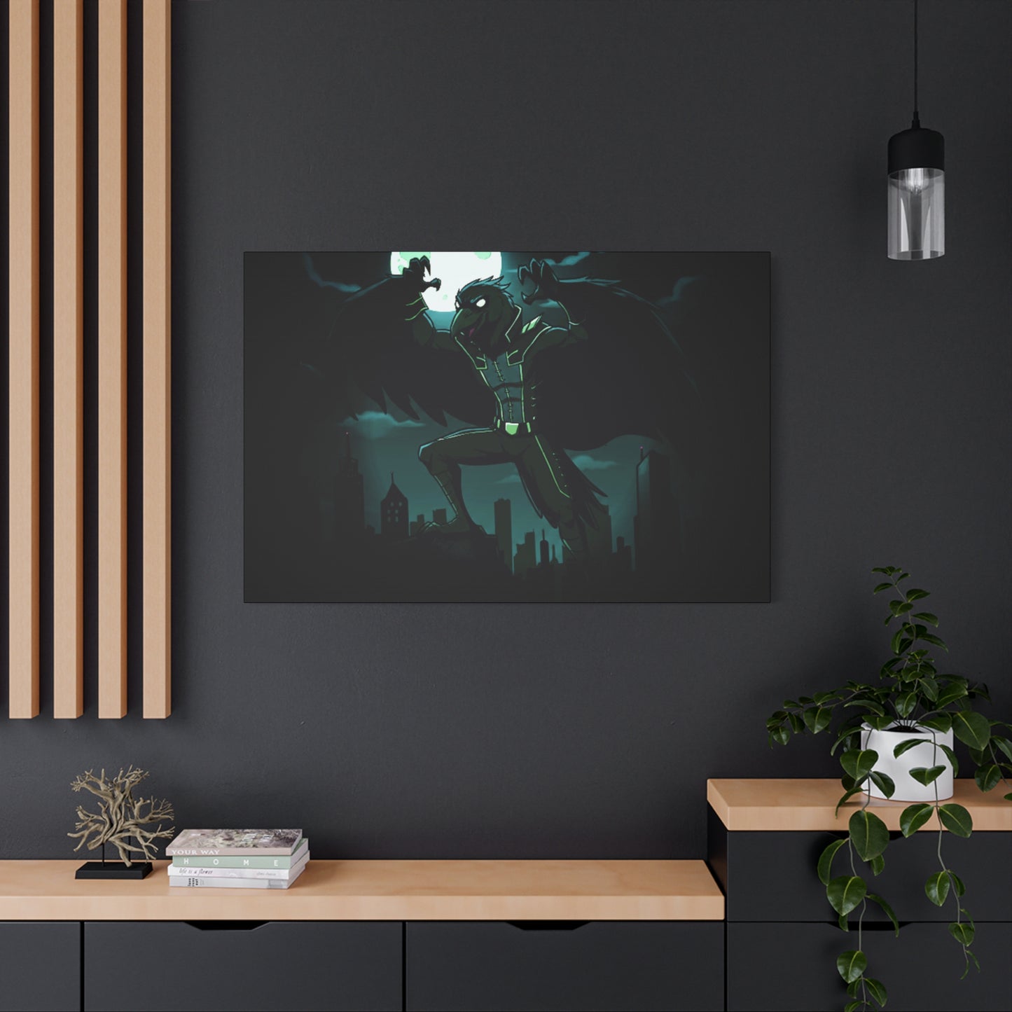 Agent Quacks Series Matte Canvas, Stretched, 1.25" - Nightclaw Design