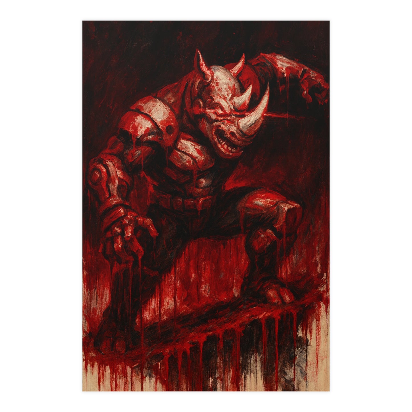 Agent Quacks – Riot Unleashed | Premium Matte Art Print