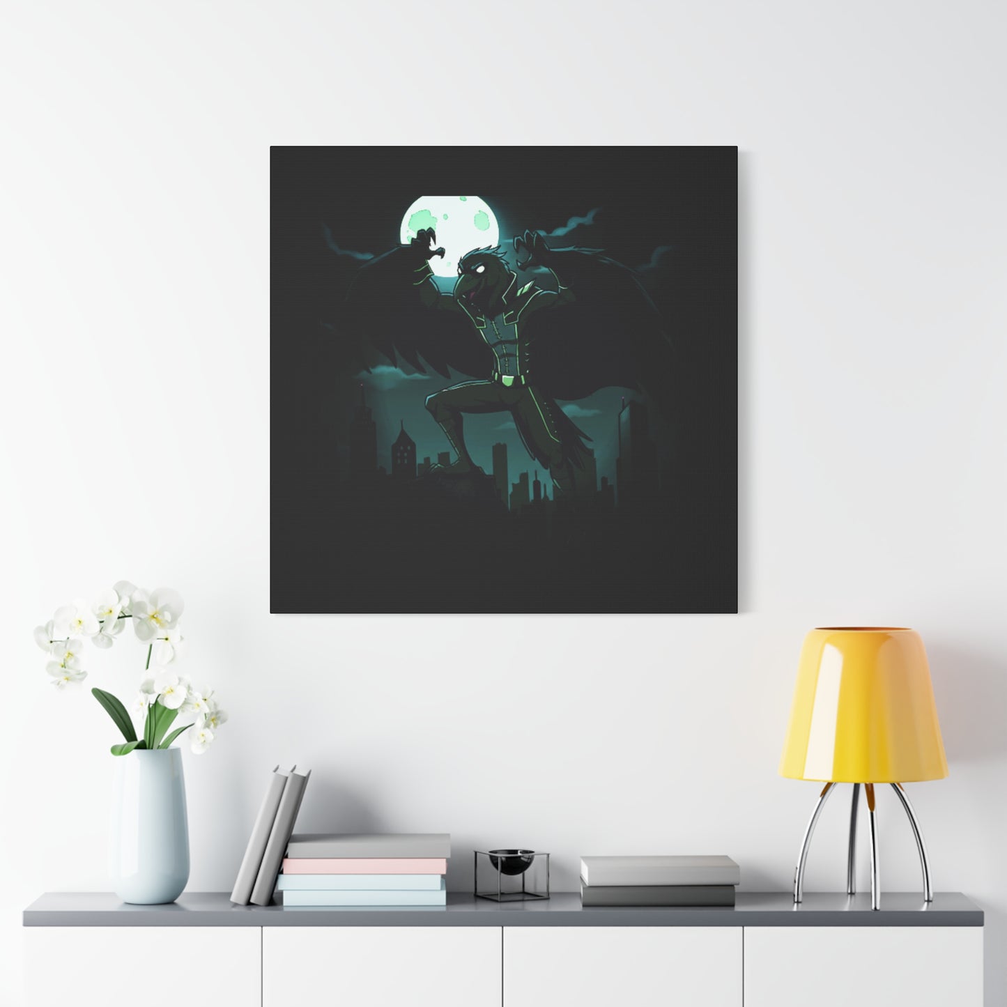 Agent Quacks Series Matte Canvas, Stretched, 1.25" - Nightclaw Design