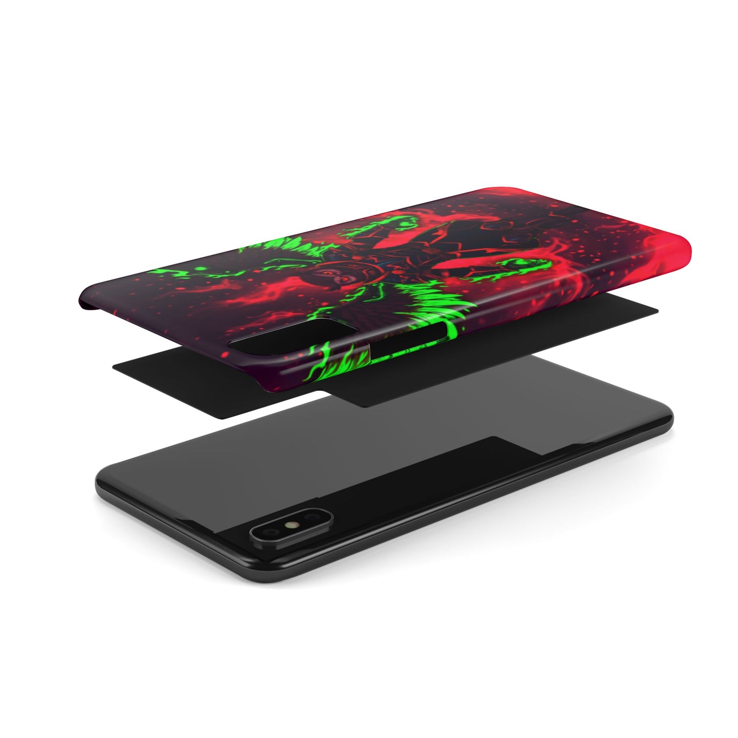 Halloween Agent Quacks Series Slim Phone Cases - Fiery General Onyx Design
