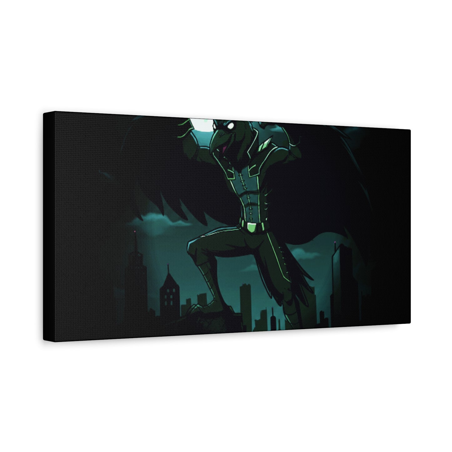 Agent Quacks Series Matte Canvas, Stretched, 1.25" - Nightclaw Design