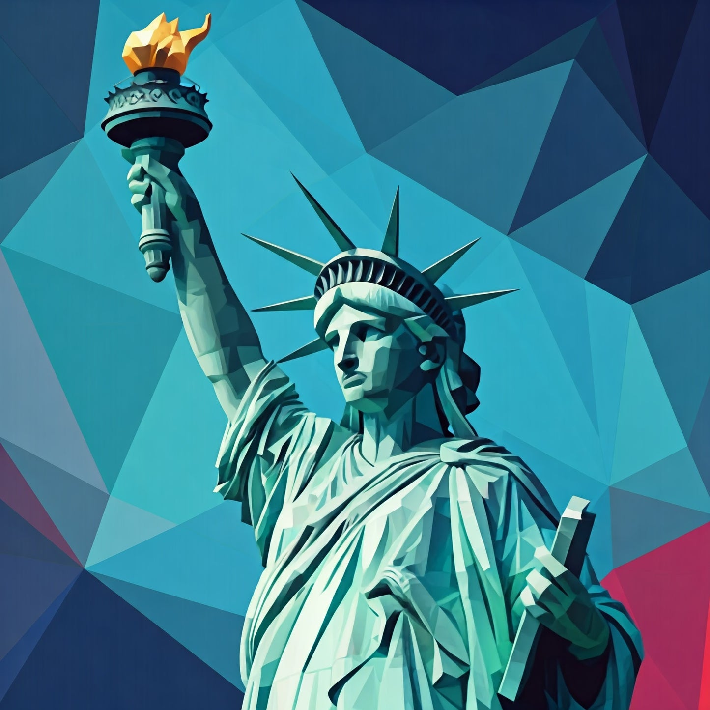 Statue of Liberty Art Collection 16 Image Bundle