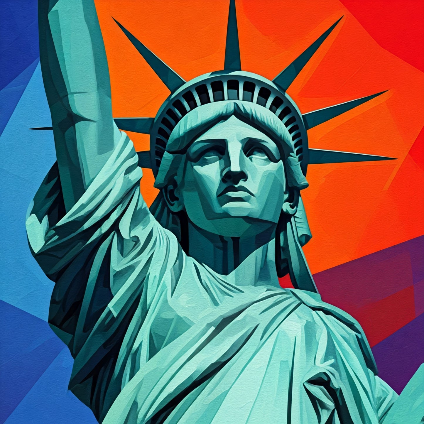 Statue of Liberty Art Collection 16 Image Bundle