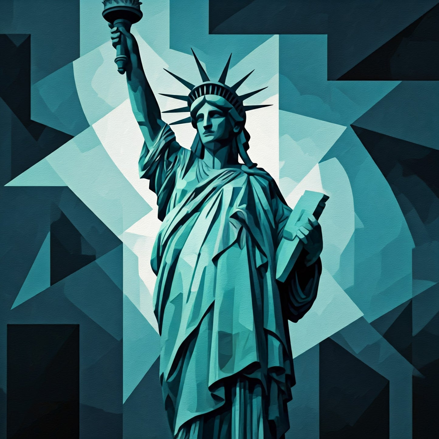 Statue of Liberty Art Collection 16 Image Bundle