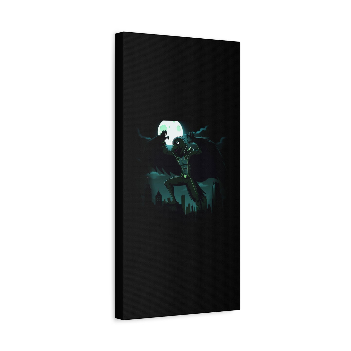 Agent Quacks Series Matte Canvas, Stretched, 1.25" - Nightclaw Design