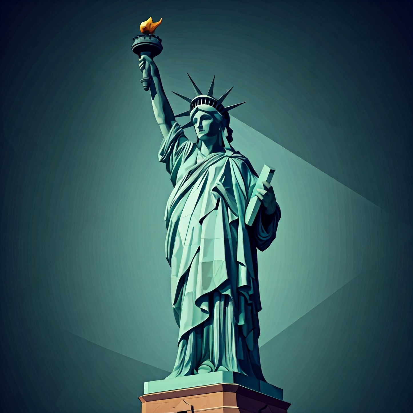 Statue of Liberty Art Collection 16 Image Bundle