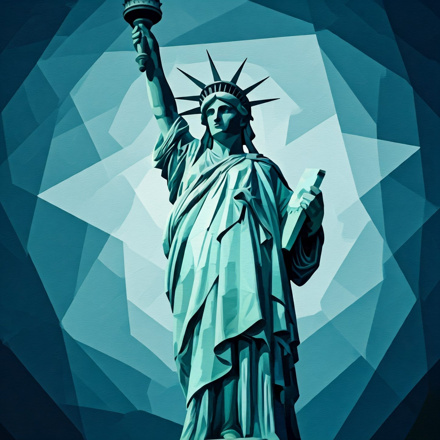 Statue of Liberty Art Collection 16 Image Bundle