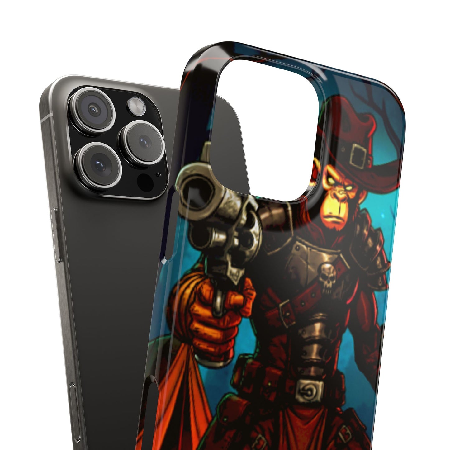 Halloween Agent Quacks Series Slim Phone Cases - Monster Hunter Xavier Design
