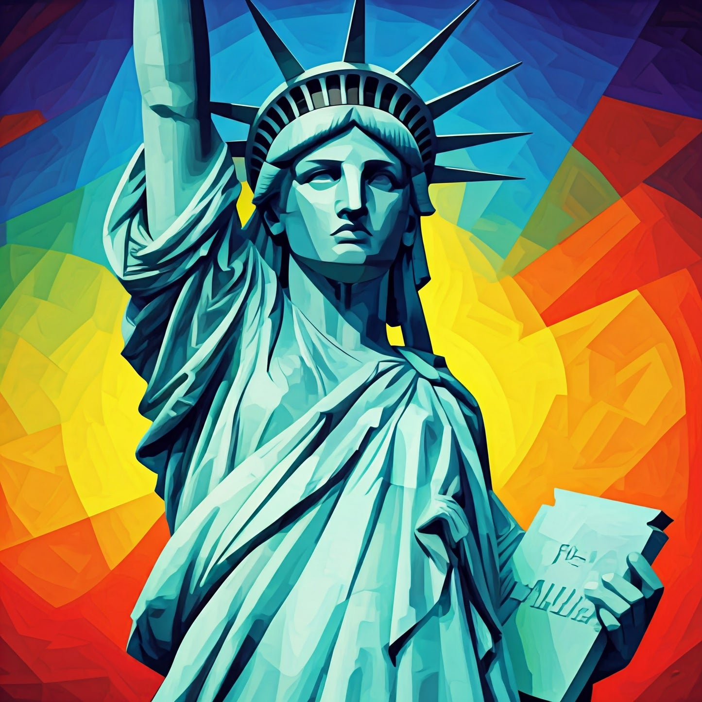 Statue of Liberty Art Collection 16 Image Bundle