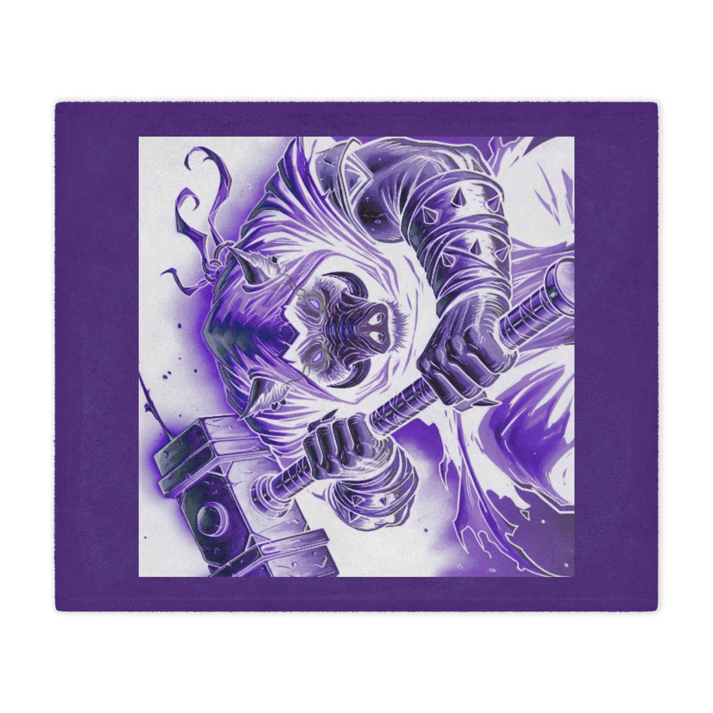 Agent Quacks Series Minky Blanket - Bloodtusk Design