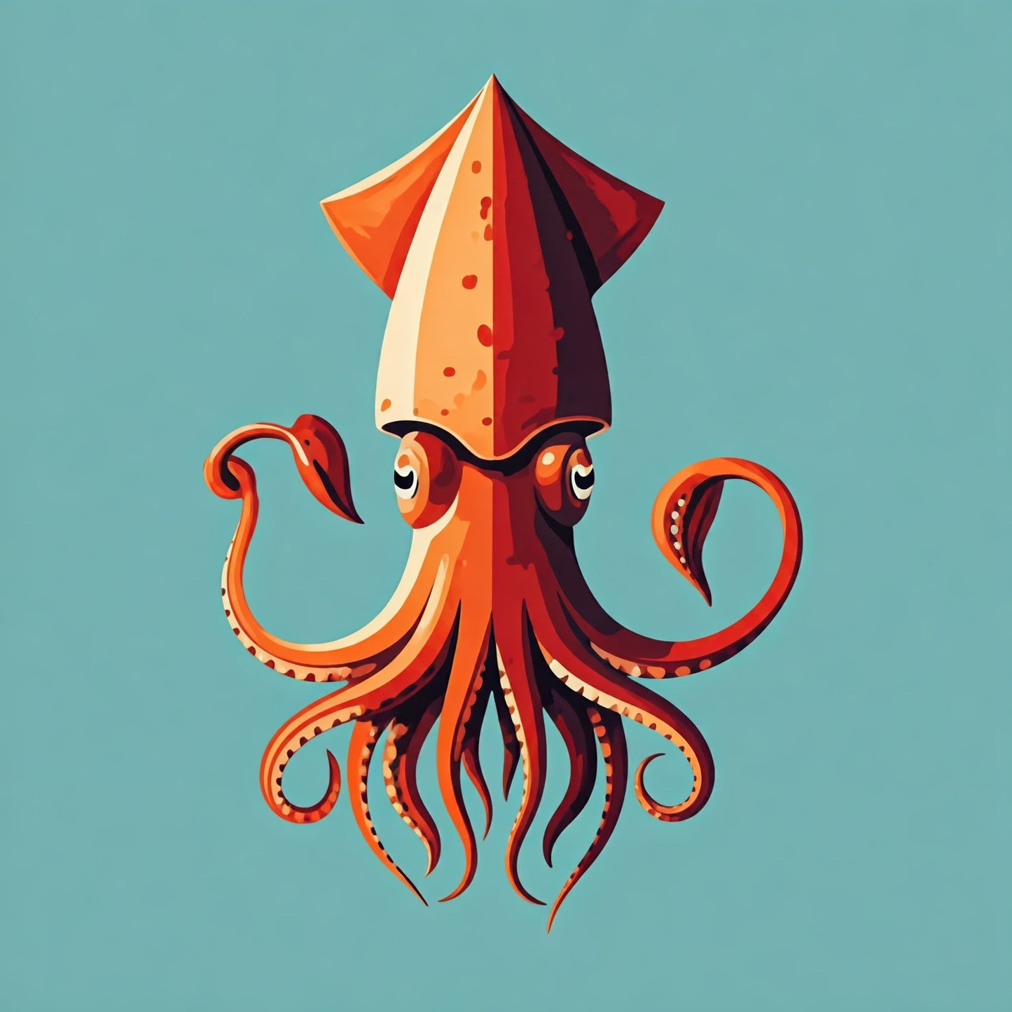 Squid Art Collection 5 Image Bundle