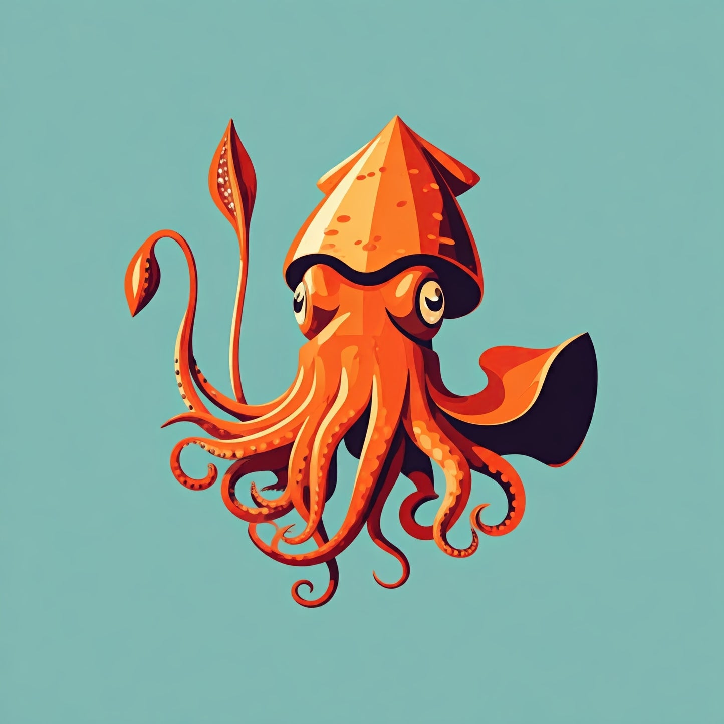 Squid Art Collection 5 Image Bundle