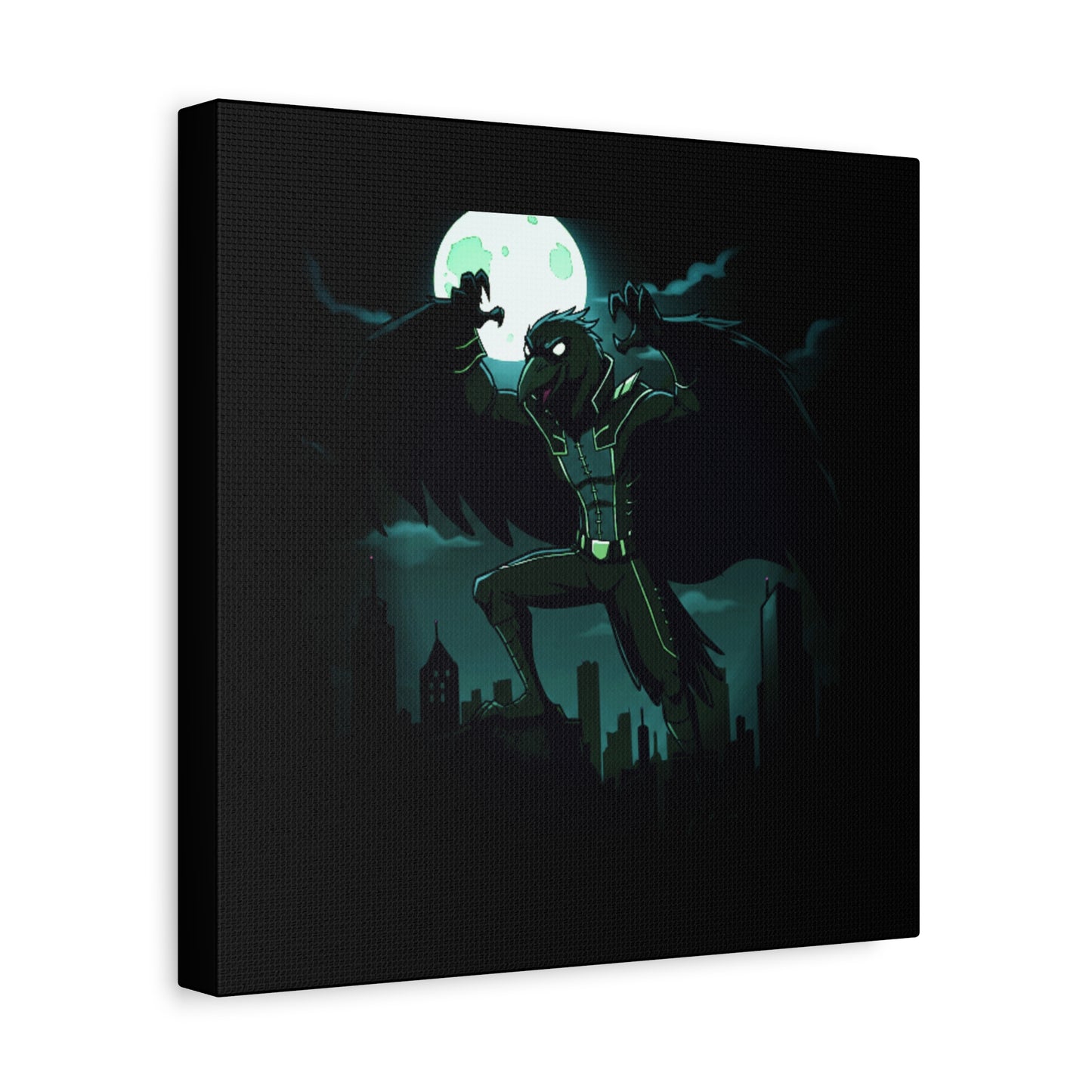 Agent Quacks Series Matte Canvas, Stretched, 1.25" - Nightclaw Design