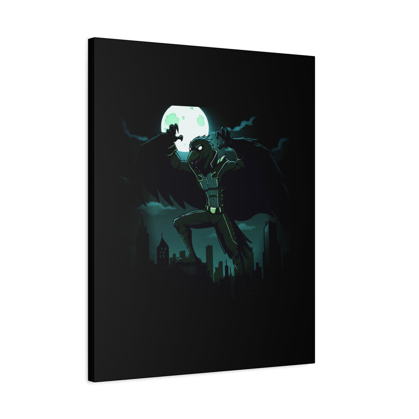 Agent Quacks Series Matte Canvas, Stretched, 1.25" - Nightclaw Design