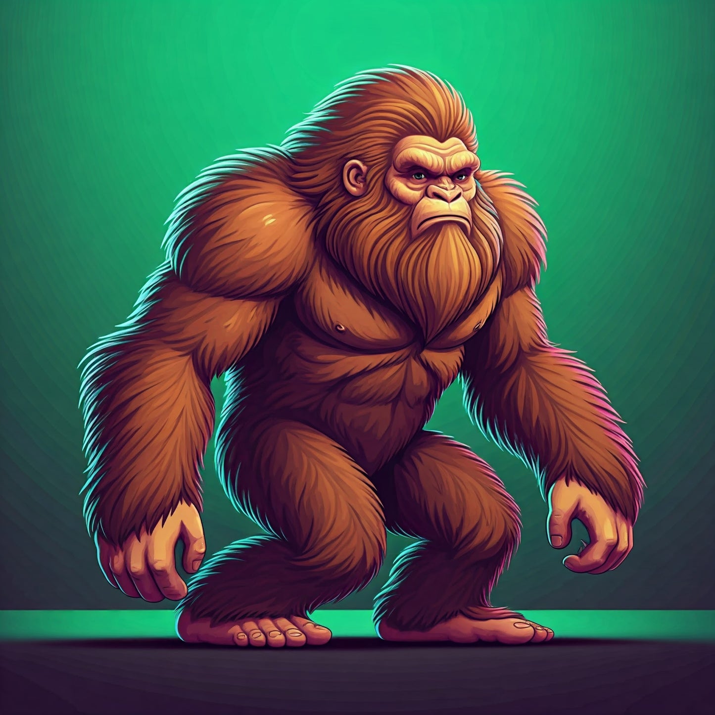 Bigfoot collection of 7