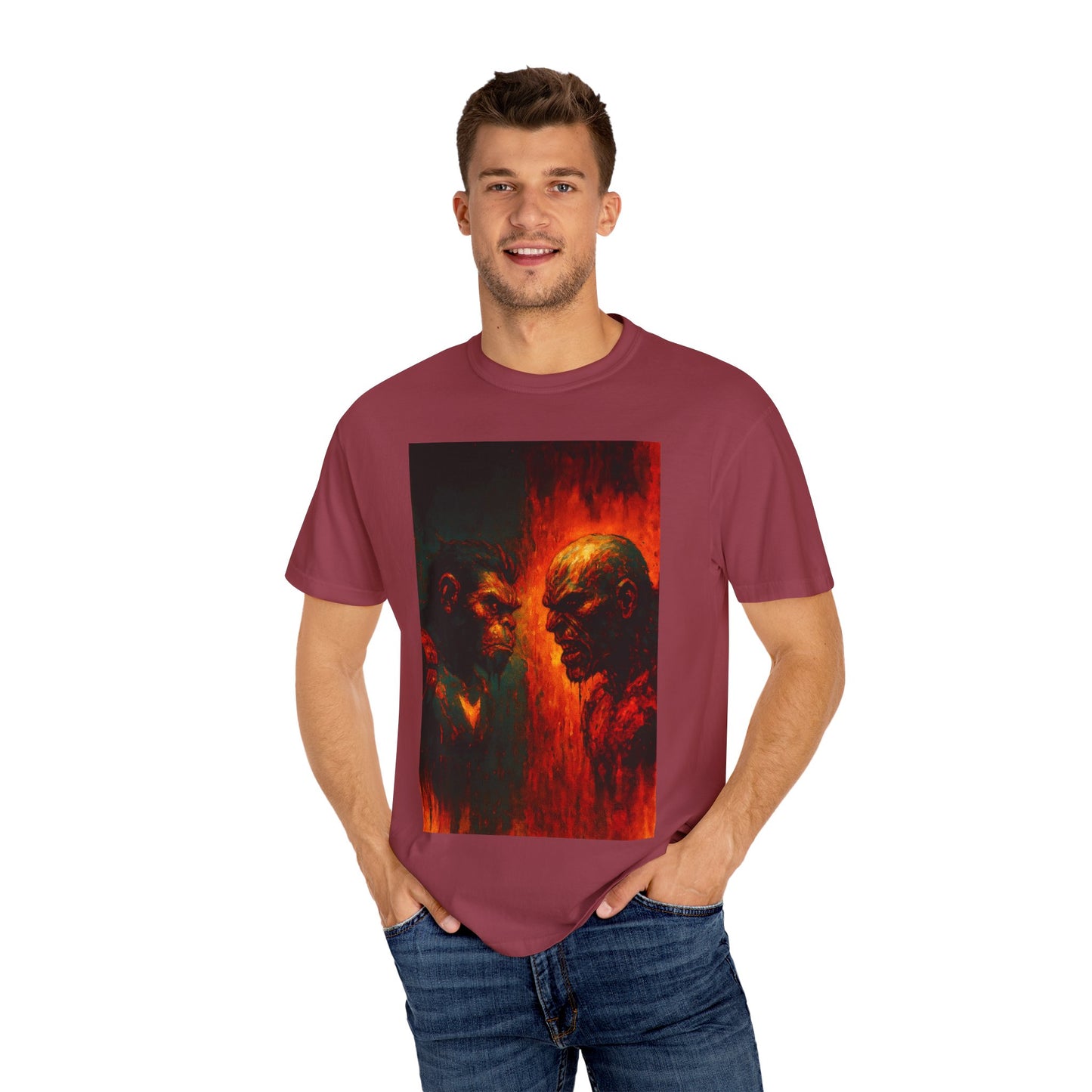Xavier vs. Dreadmaw – Inferno Standoff Graphic Tee