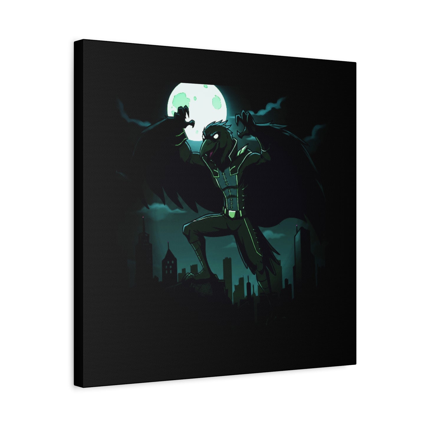 Agent Quacks Series Matte Canvas, Stretched, 1.25" - Nightclaw Design