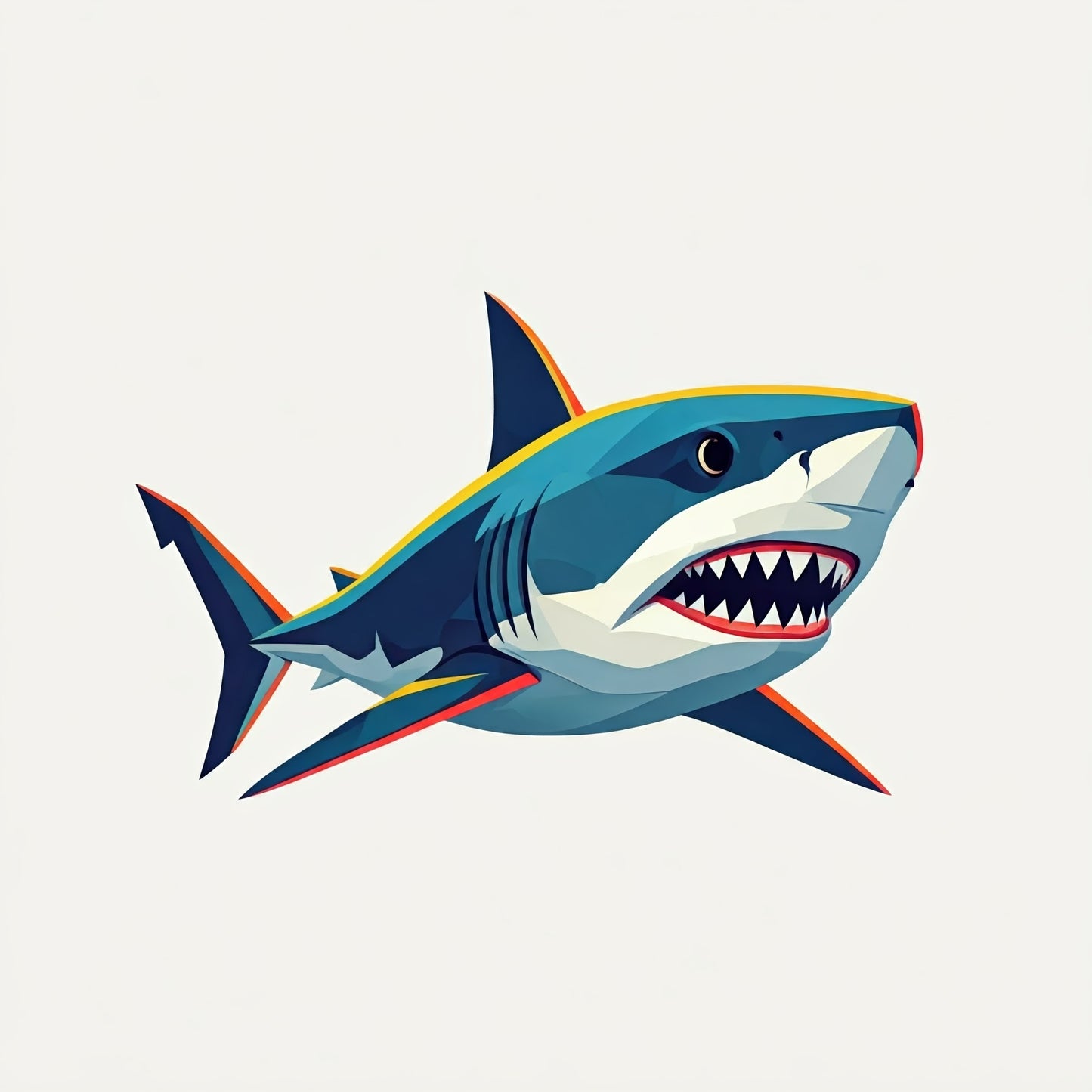 Shark Painting Collection 16 Image Bundle