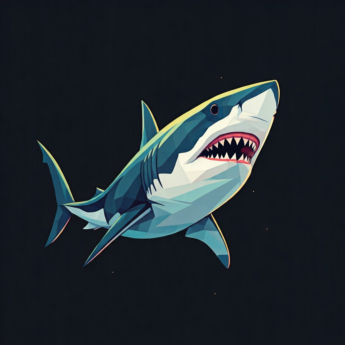 Shark Painting Collection 16 Image Bundle