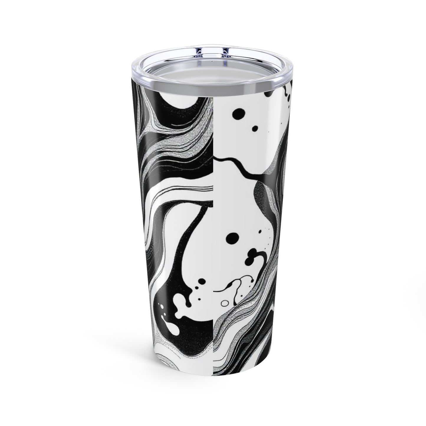 Artistic Black & White Tumbler | 20oz Stainless Steel Travel Mug | Modern Drinkware for Home & Office | Unique Gift for Coffee Lovers, [...]