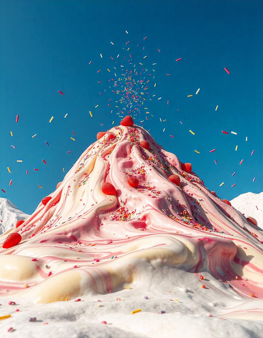 Ice cream Mountain collection of 8