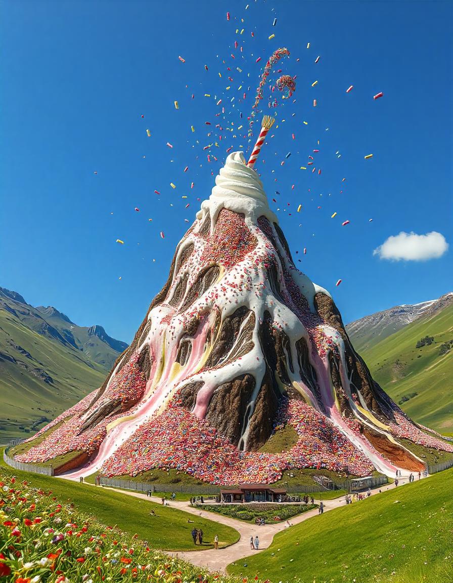 Ice cream Mountain collection of 8