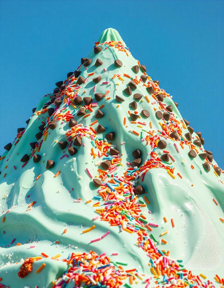 Ice cream Mountain collection of 8