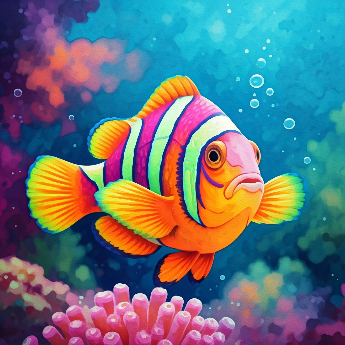 Clownfish Art Collection 16 Image Bundle