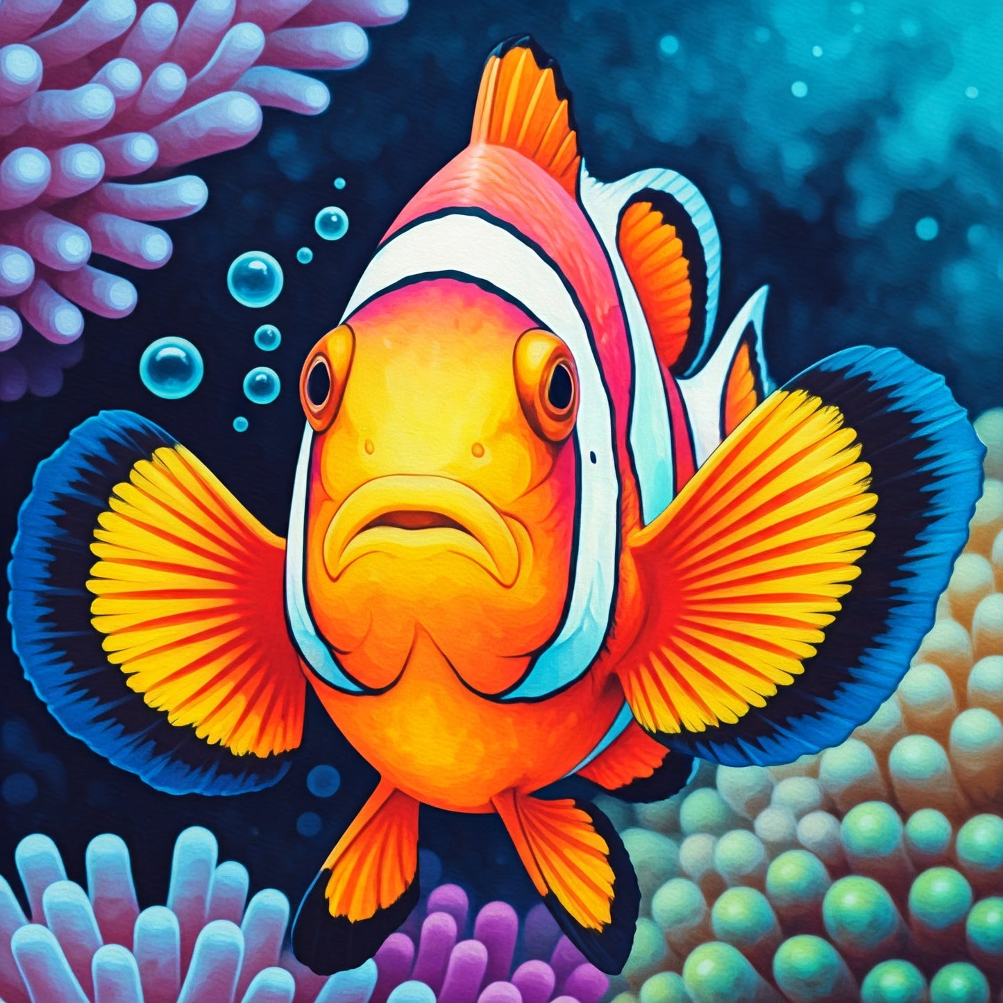 Clownfish Art Collection 16 Image Bundle