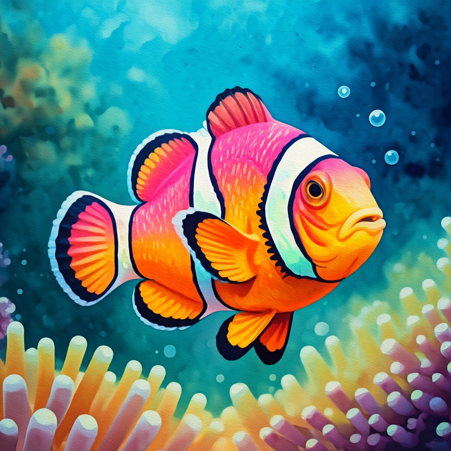 Clownfish Art Collection 16 Image Bundle