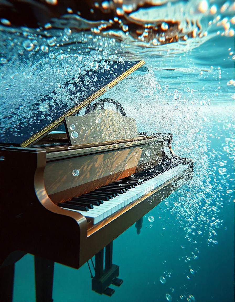 Water Piano collection of 12