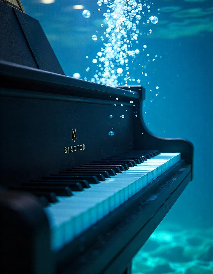 Water Piano collection of 12